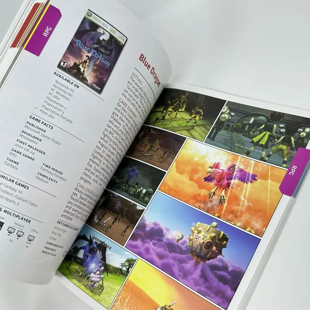 gameXplore Book of Games Volume 2 Paperback 2007 Videogame Reference Guide VG